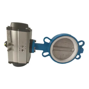 Manual Pneumatic Plip Butterfly Valve with Rubber Soft Seal for Water Media General Application