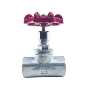 Manual Power Handle Operated Industrial High Pressure Flange Ends Thread Type Valve