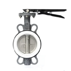 Manual Power Stainless Steel Valve NBR EPDM Handle Butterfly Valve with Cast Iron Soft Sealed High Quality Manufacturer Turbine