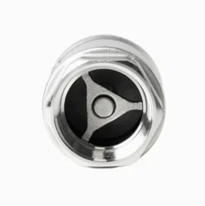 Manual Stainless Steel 304/316 Vertical Check Valve Stop Valve for Water Gas Pipeline Fluid Control