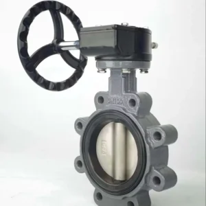 Manual Stainless Steel Butterfly Valve 12-inch Lug Type DN50 SS304 for Gas/Water/Oil/Acid Normal Temperature
