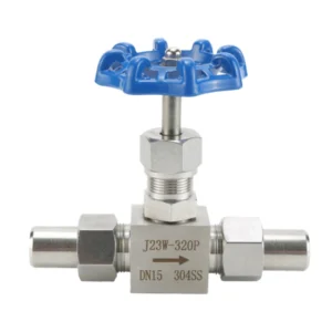 Manual Stainless Steel External Thread Welded High pressure Needle Valve J23W 160P OEM ODM