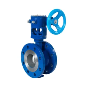 Manual Turbine Flange Butterfly Valve D343H 16C High Temperature Resistant Hard Seal Three Eccentric DN50 DN600