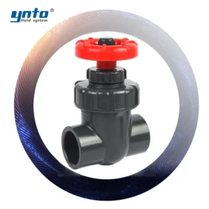Manual UPVC Garden Valve for Water Precision Flow Control PVC Sluice Gate for Farm Irrigation