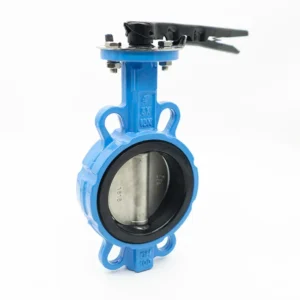 Manual Wafer Butterfly Valve D71X Ductile Iron Soft Seal 2 Inch Water Conservancy Fire Fighting Project