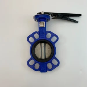 Manual Wafer Type Butterfly Valve DN300 for Water Aluminium Alloy Body
