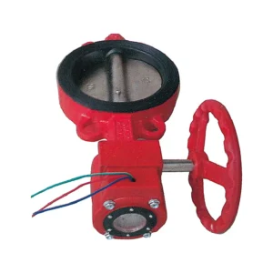 Manual Water Butterfly Valve with PTFE Actuator ISO Standard DN 50-300 for Chemical Gas Pressure Relief
