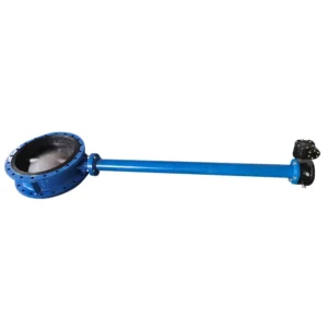 Manual Water Flange Butterfly Valve with 1.5 Meter Extend Spindle