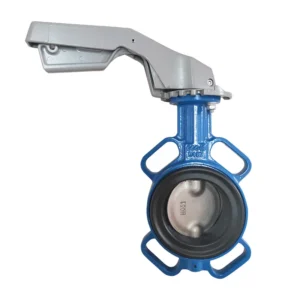 Manual Water Wafer Butterfly Valves PN16 DN80 Ductile Iron ANSI Standard