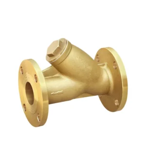 Manual Y Type Strainer Valves DN32-DN150 Brass Flange for Water Media