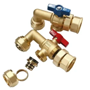 Manufacture High Quality Fast Delivery Hot Selling Angle Type Brass Valve for Underfloor Heating Manifolds