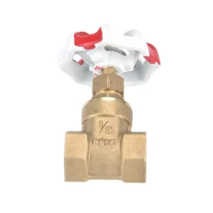 Manufacturer 1/2 inch Brass Water Gate Valve DN15 PN16 Non Rising Gate Valve Flow Control Check Gate Valve