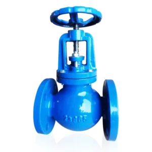 Manufacturer Direct High Temperature Cast Iron One Way Water Flanged Globe Valve Manual Power German Standard