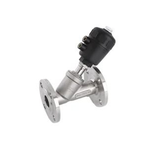 Manufacturer Direct Sales Flange and Threaded Pneumatic Angle Seat Valve 1 Year Warranty