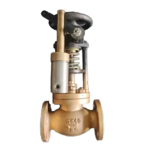 Manufacturer Direct Sales Japanese Standard Flange Marine Emergency Shut-off Valve Manual Piston
