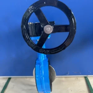 Manufacturer Direct Sales Turbine Clamp Butterfly Valve D371X-10/16Q Manual Vortex Rod Pipeline Switch
