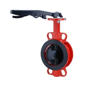 Manufacturer Fire Protection Handle Butterfly Check Valve Hydraulic Wafer Groove Fire Butterfly Valve