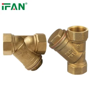 Manufacturer OEM 1/2″-4″ Female Threaded Water Filter Brass Y Strainer Valve