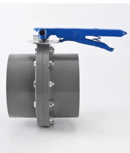 Manufacturer Supplier Plastic Butterfly Valves Handle Lever UPVC Plastic Butterfly Valve Durable Plastic Butterfly Valve