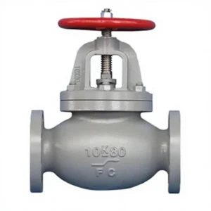 Marine JIS Cast Iron Straight Through Check Valve F7353 F7375 F7377 Flanged End For Shipbuilding