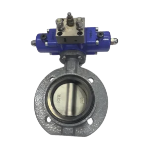 Marine Single Flange Hydraulic Butterfly Valve High Pressure Safety Electric Valve Alternative Ship Hydraulic Systems