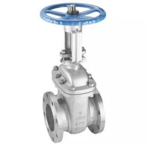 Medium Pressure 150LB Manual Control Water Pipe Fitting Stainless Steel 304 Flange Gate Valve