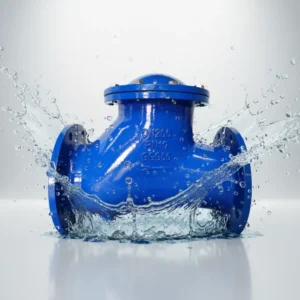 Medium Temperature Ductile Iron GGG50 Ball Check Valve Resistant to Steam Safety Manual Water Valve