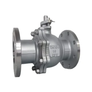 Metal Hard Sealed Flanged Ball Valve Stainless Steel Water Treatment Q41Y Manual Cast Ball Valve