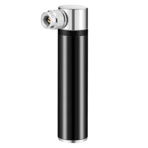 Mini High Pressure Bike Pump Mount 120PSI Portable Aluminum Alloy Waterproof Durable Bicycle Inflator for Presta/Schrader Valves
