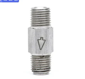 Mini Hydraulic Non Return Valve Mini Hydraulic Pump Check Valve Steel Mini Hydraulic Pump One Way Oil Valve
