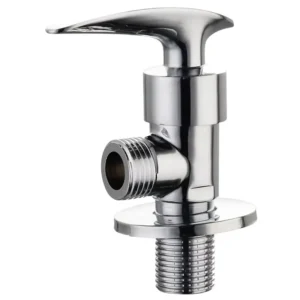 Modern Design 1/2 Inch Brass Water Angle Valve Faucet with Zinc Handle for Hotel Bathrooms Faucet Accessories