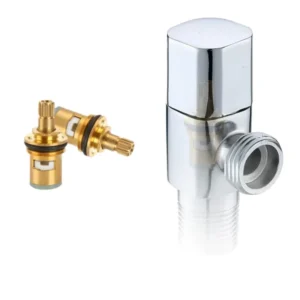 Modern Design Eco Friendly Square Angle Valve 5 Year Warranty Factory High Quality Hot Cold Universal Bathroom Tap