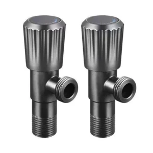 Modern Dual Purpose Stainless Steel Angle Valve Male Thread 6.0 Mpa Pressure Resistance Water Saving Easy Installation for Water