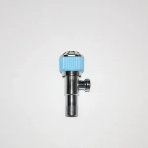 Modern Style Stainless Steel Angle Valve with Wall Mounted Single Handle for Basin Bathroom