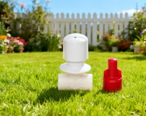 Modern White PVC Angle Valve High Precision Shut Off Valve 5 year Warranty Easy Installation TD J62 Model Total