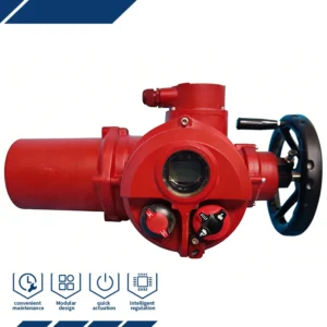 Modulating Electric Valve Actuator 4 20mA Signal Feedback Fault Self Diagnosis Infrared Setting Control