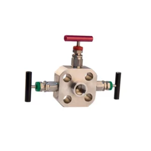 Monoflange Block and Bleed Valve Dbb Needle Valve Manual Stainless Steel Body High Temperature