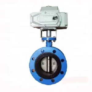 Motorized Butterfly Valve Flange CTB010 DN80 DN100 DN125