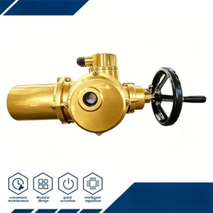 Multi Turn Actuator IP67 Waterproof Correction Stable Efficiency Position Indication Water Treatment and Paper making