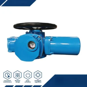 Multi Turn Electric Actuator Standard IP67 Overheating Overload Electronic Brake protection Petroleum Chemical Industry