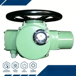 Multi Turn Electric Actuator Thrust Type Torque Type Self-locking Function Phase Correction Oil Gas Pipelines