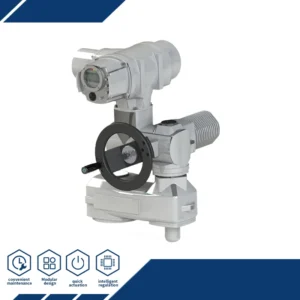 Multi Turn Electric Actuators with Planetary Spur Gearboxes 16000Nm Torque Corrosion Protection for Chemical Industry
