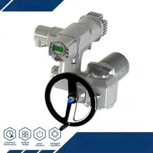 Multi Turn Modulating Electric Actuator Control Signal 4-20mA Feedback to PLC/DCS for Water Oil Gas