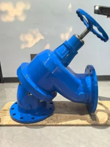 Multifunctional 4-in-1 Combined Valve Globe Balancing Flow Control Non Return Check Valve for Water 1 Port Size EPDM Sealing Low