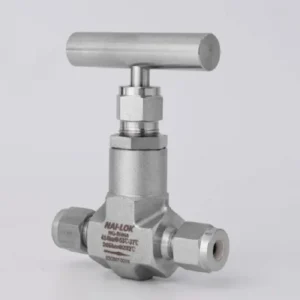 N10276 Hastelloy C276 Needle Valve 1 2 1 4 OD 6000 PSI for Industrial Corrosive Media Control Systems