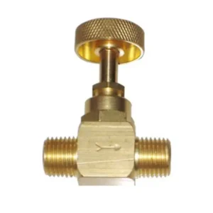 NB-MM02N Brass Needle Valve Oil 2-Way 400 PSI High Temperature Male-male Thread NPT1/4 with Adjust Handle