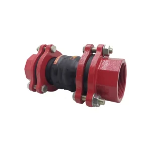 NBR Material Threaded Connection Shock Absorption Compensation Rubber Joint for Water Supply and Drainage Pipeline