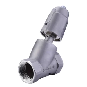 NPT Pneumatic Angle Seat Valve Air Control Angle Seat Valve Stainless Steel Thread Pneumatic Angle Seat Valve