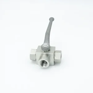 NPT Series 3 Way High Pressure KHB3K Ball Valve Carbon Steel