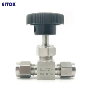 Needle Valve 1 2 1 4 1 8 Od Tube Needle Valve Flow Control Ss304 316 Bsp 1000psi Needle Valve